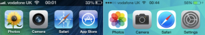 iOS 6 and iOS 7 Side-by-Side Comparison Demonstrates the Shift in Design Elements