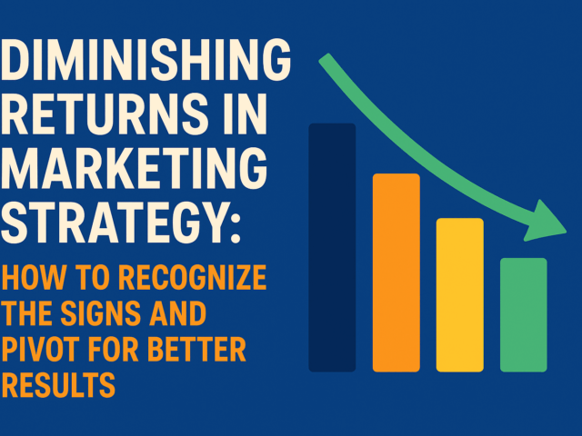 Diminishing Returns in Marketing Strategy: How to Recognize the Signs and Pivot for Better Results