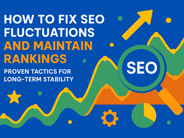 How to Fix SEO Fluctuations and Maintain Rankings: Proven Tactics for Long-Term Stability