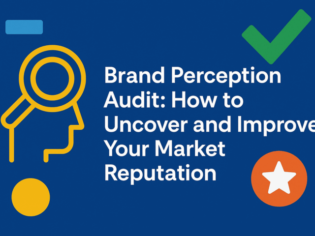 Brand Perception Audit: How to Uncover and Improve Your Market Reputation