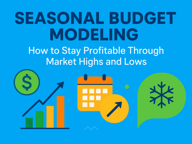 Seasonal Budget Modeling: How to Stay Profitable Through Market Highs and Lows