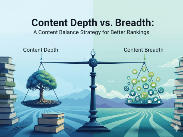 Content Depth vs. Breadth: A Content Balance Strategy for Better Rankings