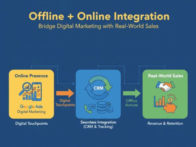 Offline + Online Integration: Bridge Digital Marketing with Real-World Sales