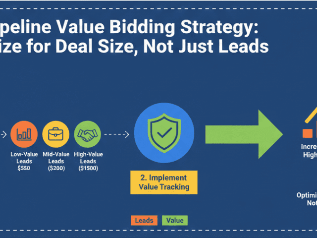 The Pipeline Value Bidding Strategy: Optimize for Deal Size, Not Just Leads
