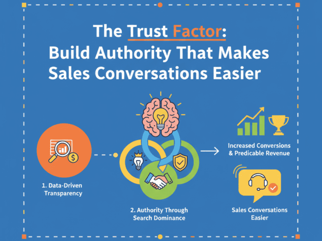 The Trust Factor: Build Authority That Makes Sales Conversations Easier