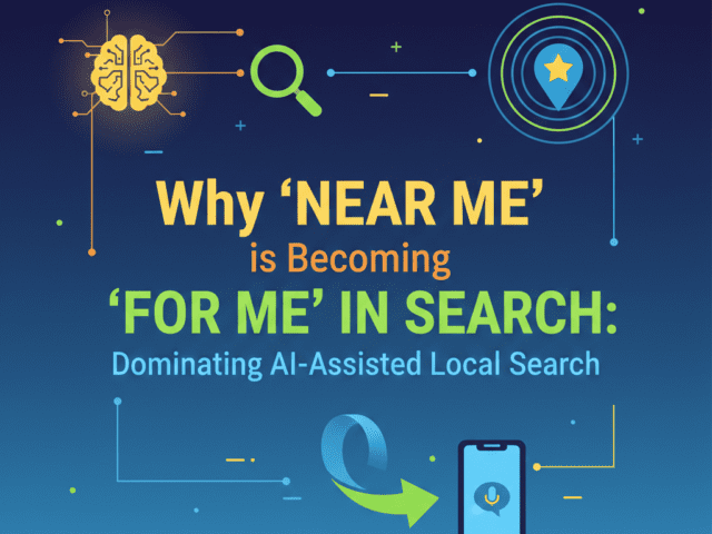 Why “Near Me” is Becoming “For Me” in Search: Dominating AI-Assisted Local Search