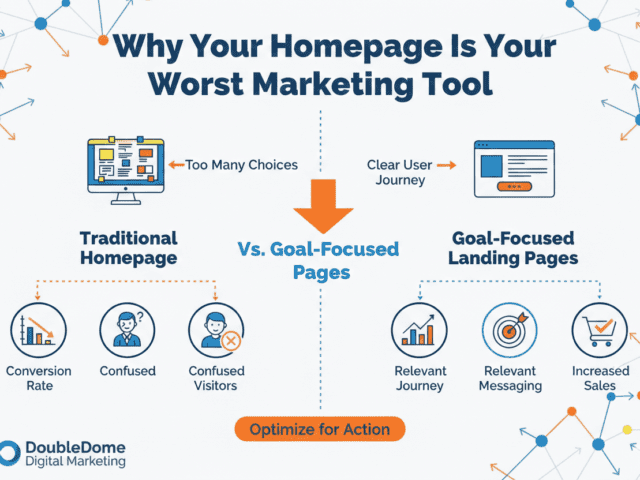 Why You Must Shift from Homepages to Conversion Focused Landing Pages