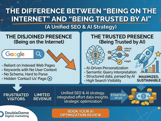 The Difference Between “Being on the Internet” and “Being Trusted by AI”