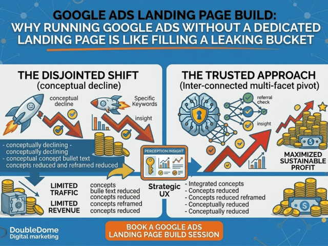 Google Ads Landing Page Build: Why Running Google Ads Without a Dedicated Landing Page Is Like Filling a Leaking Bucket