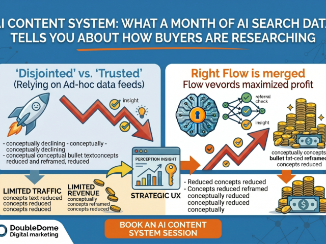 AI Content System: What a Month of AI Search Data Tells You About How Buyers Are Researching