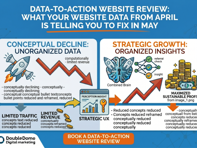 Data-to-Action Website Review: What Your Website Data From April Is Telling You to Fix in May